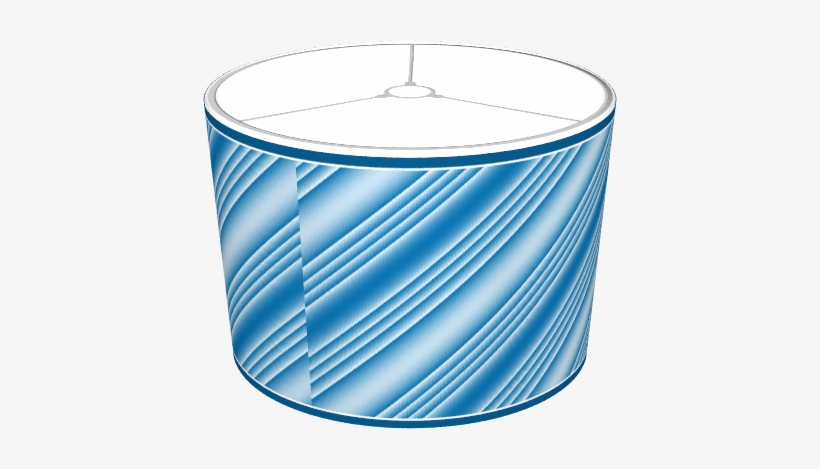 Medium Blue & White Diagonal Stripes Thick & Thin - Turquoise, transparent png #4269264