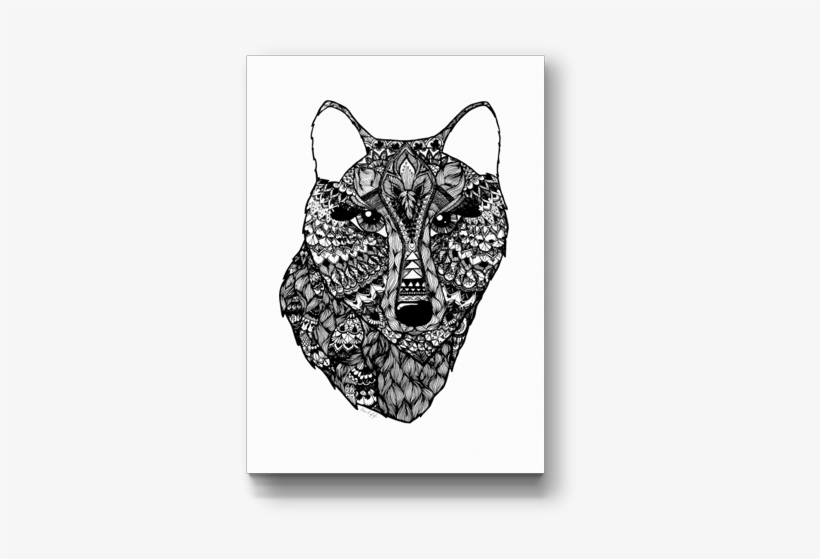 Wolf Poster Matte Paper - Illustration, transparent png #4269307
