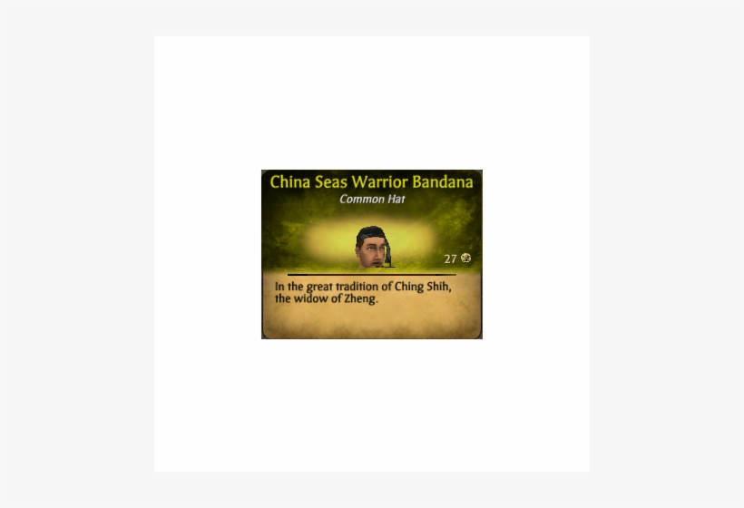China Seas Warrior - Gold, transparent png #4269430