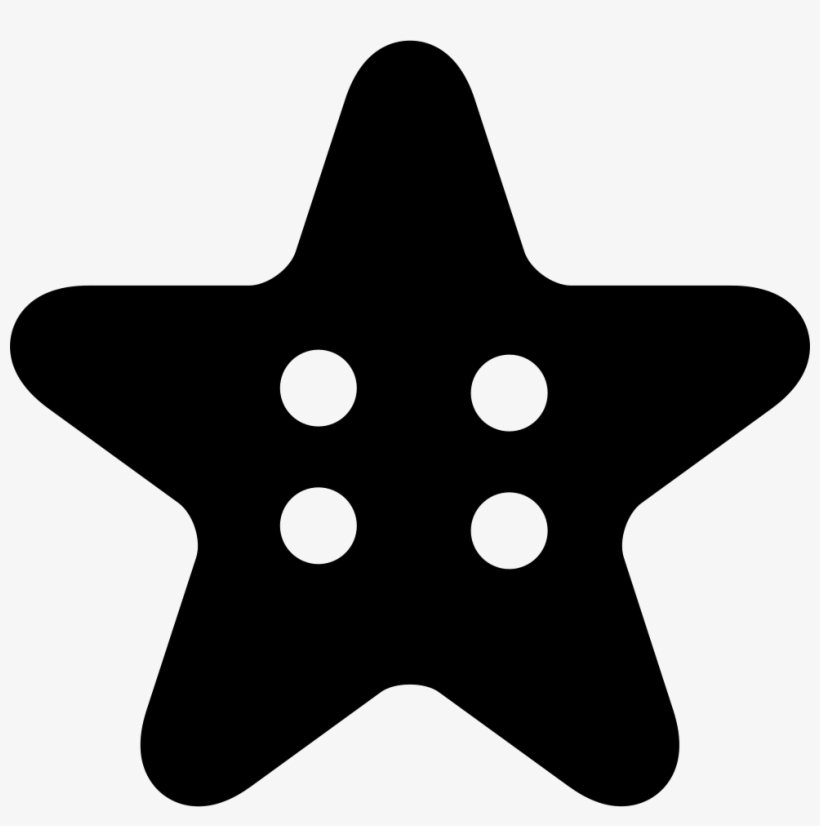 Star Clothes Button - Botões Para Colorir De Roupas, transparent png #4269491