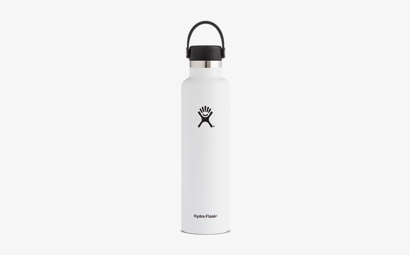 24 Oz Hydroflask White, transparent png #4269692