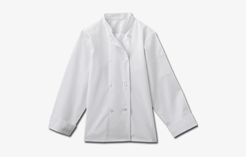 Five Star Ladies 8 Button Chef Jacket - Chef's Uniform, transparent png #4269921