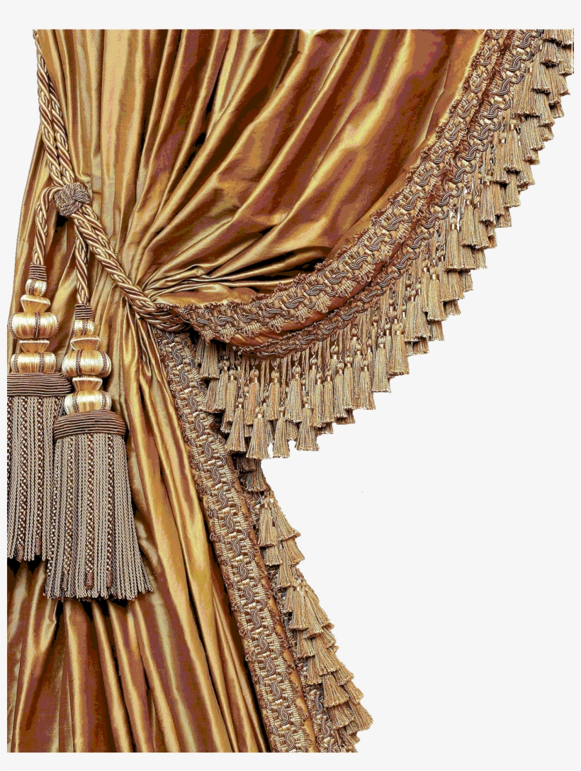 Custom Tassels And Trimmings - Curtain Design, transparent png #4270005