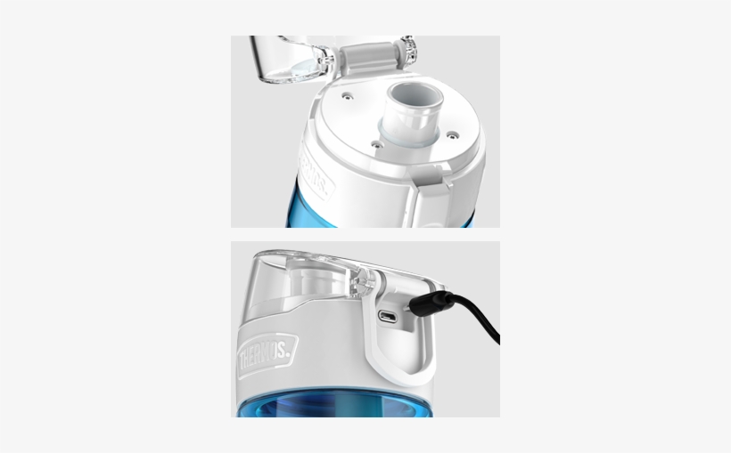 Http - //www - Thermos - Com/products/connected Hydration - Thermos Connected Hydration Bottle With Smart Lid, transparent png #4270120