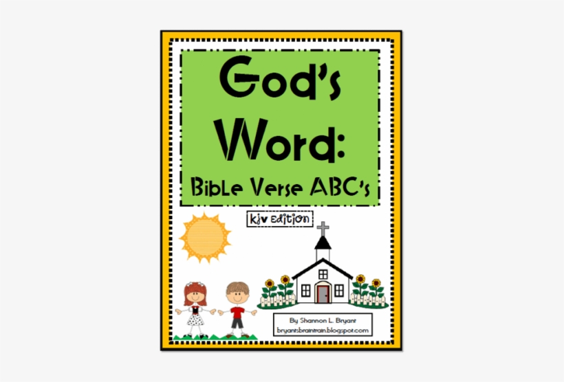 Bible Verse Abc's Kjv Edition - Child, transparent png #4270153