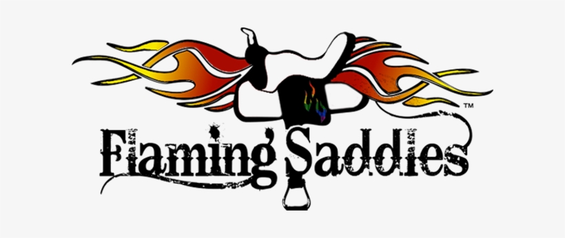 Nyc - Flaming Saddles Weho Logo, transparent png #4270154
