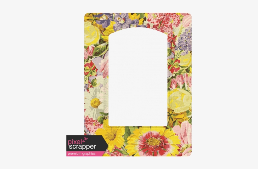 Seriously Floral Frame - Sunflower, transparent png #4270345