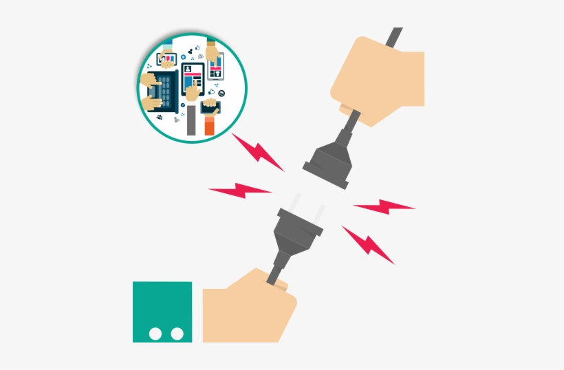 The Unplugged Challenge - Connecting Cables Vector, transparent png #4270644