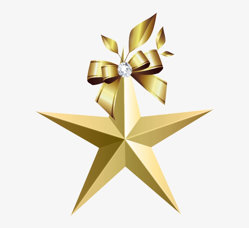 Mq Gold Bow Bows Ribbon Ribbons - Vector, transparent png #4270760