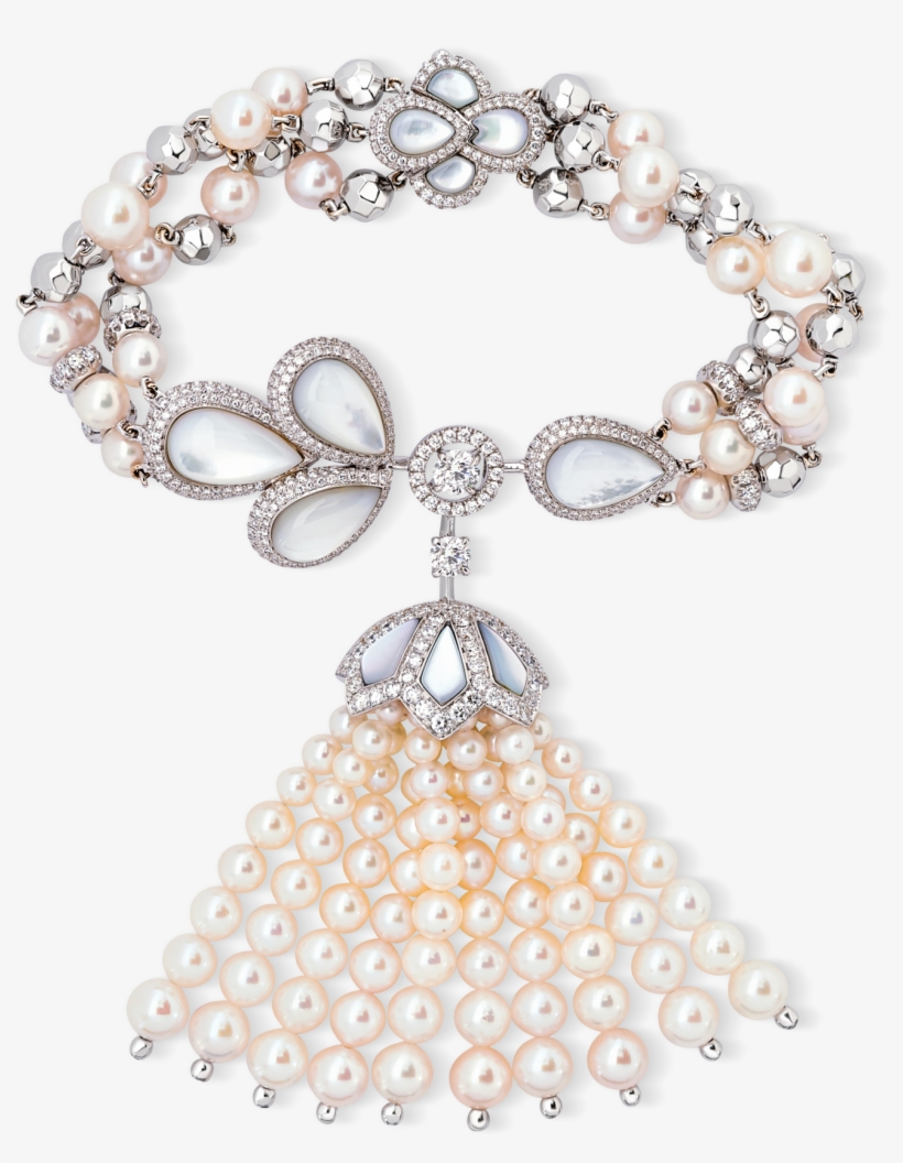 Tassel Tassel Bracelet With Akoya Pearl Add To Wishlist - Bracelet, transparent png #4270967