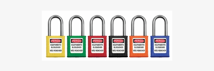 Cadeado Plástico - Haste Metálica - Security, transparent png #4271857