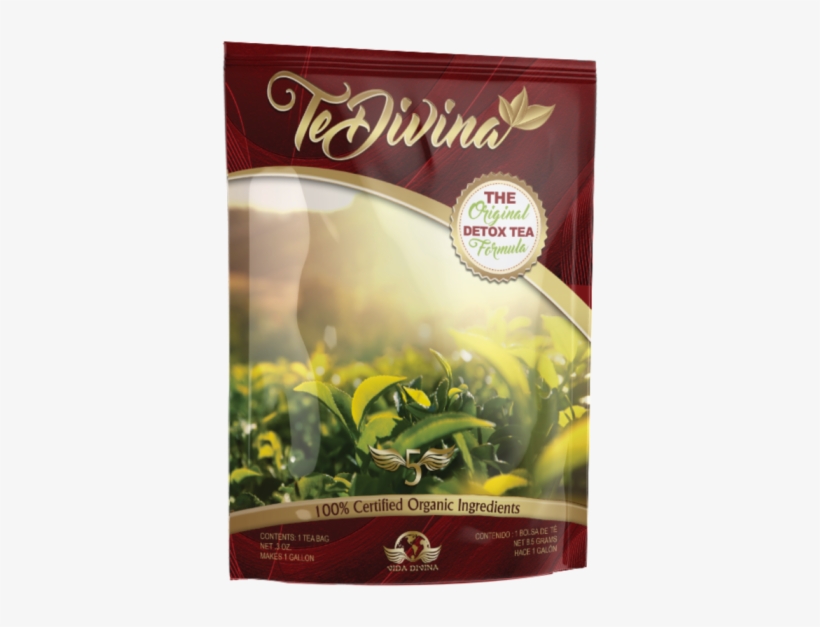 Te Divina "the Original Detox Tea Formula" - Vida Divina Detox Tea, transparent png #4271944