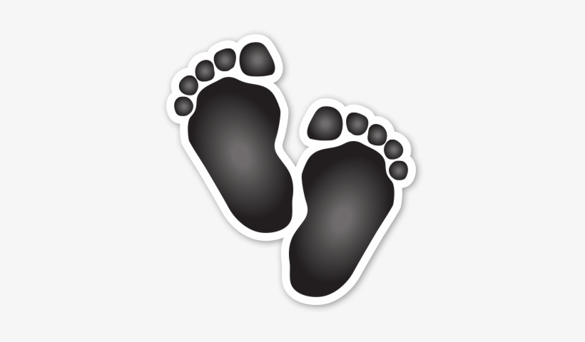 Baby Foot Prints - Clip Art, transparent png #4272252