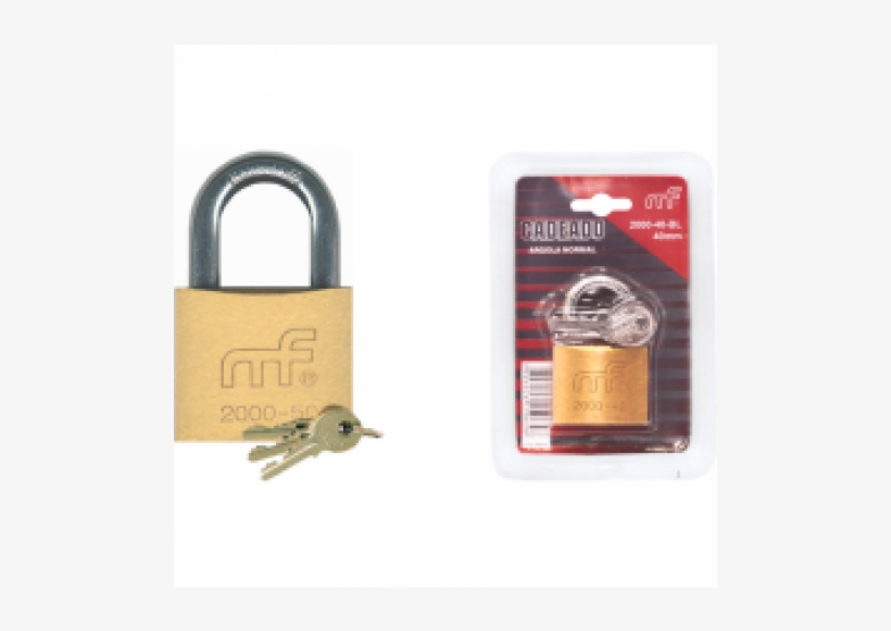 Cadeado Latão Argola Normal 2000 25 Bl 25mm - Brass, transparent png #4272312