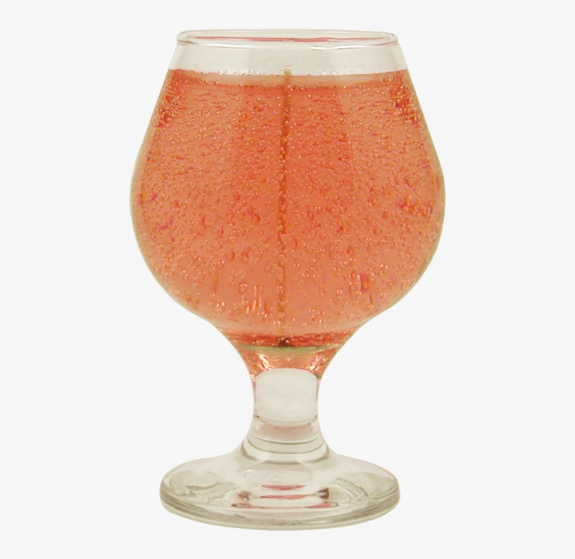 Rose Scented Brandy Glass Candle - Candle, transparent png #4272782