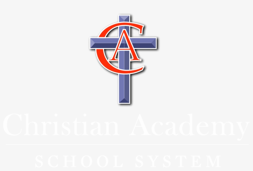 School System Stacked White Text - Cross, transparent png #4272927