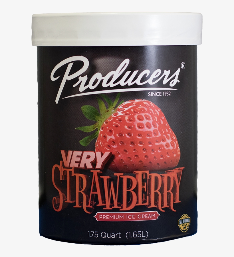 Very Strawberry Ice Cream - Ice Cream, transparent png #4273202