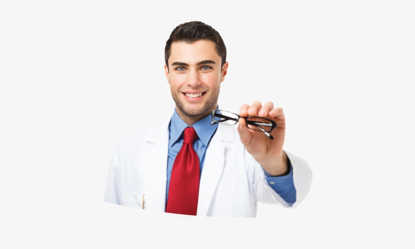 Baier Family Optometry Doctor Holding A Pair Or Eyeglass - Baier Family Optometry Llc, transparent png #4273265