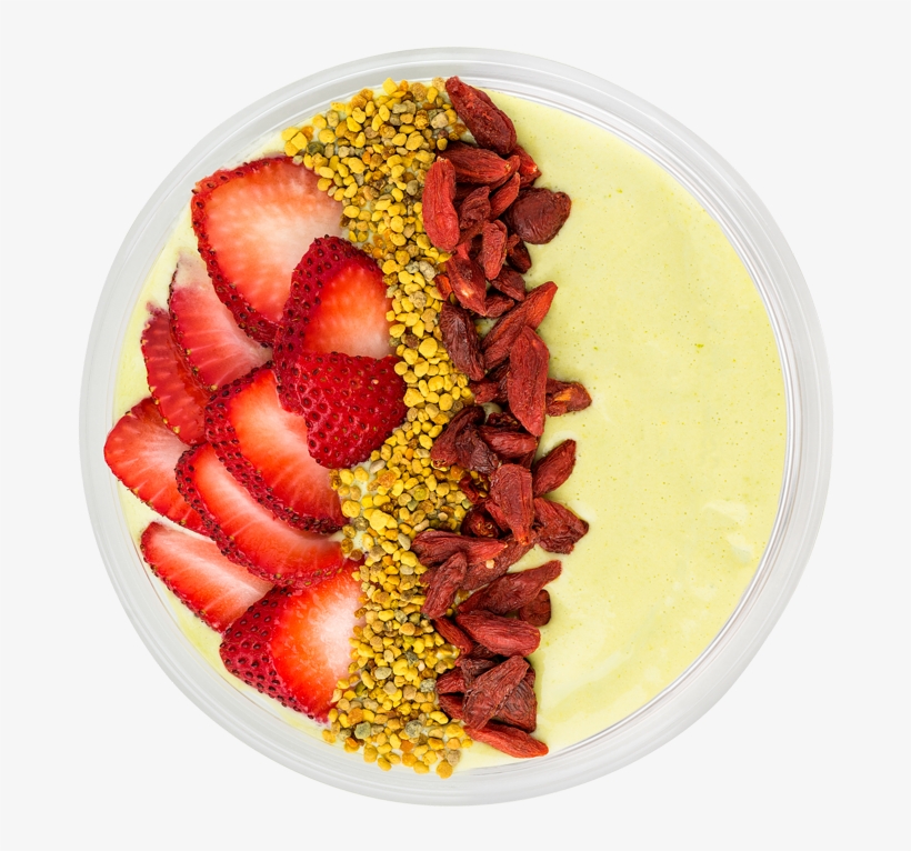 Tropical Smoothie Bowl - Strawberry, transparent png #4273361
