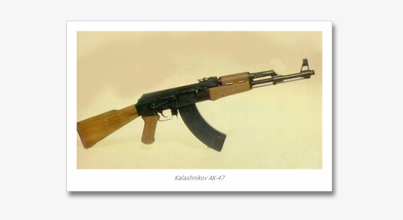 Kalashnikov, transparent png #4273366
