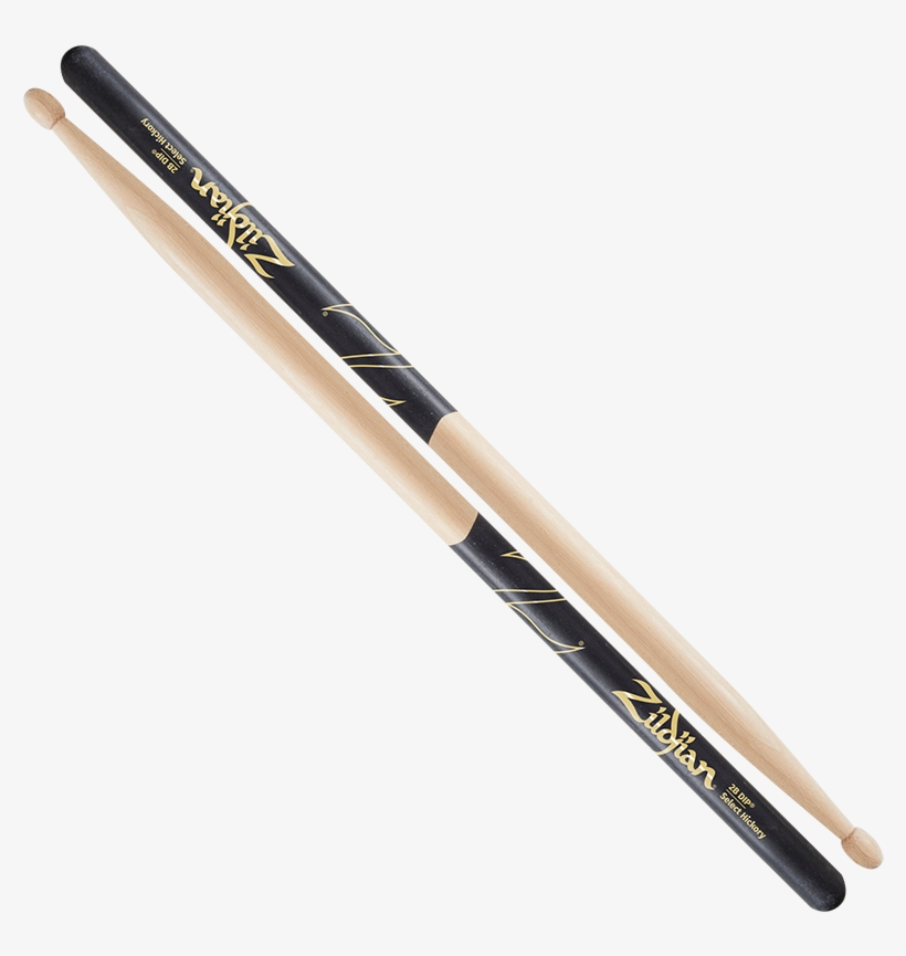 Zildjian Dip Drumsticks Black, transparent png #4273528