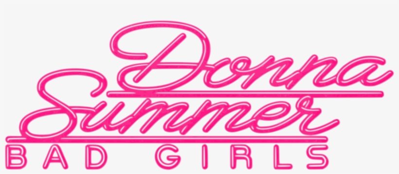 Donna Summer, Bad Girl - Donna Summer Logo Png, transparent png #4273648