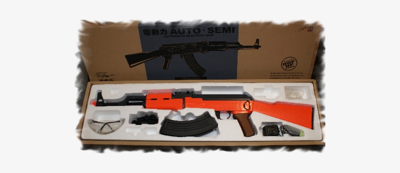 M900a Kalashnikov Made Of Durable Plastic & Metal - Airsoft Gun, transparent png #4273935