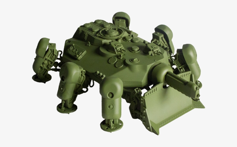 The Advanced Reactive Fire Of The Axis Sturm-könig - Dust Tactics Light German Walker, transparent png #4273986