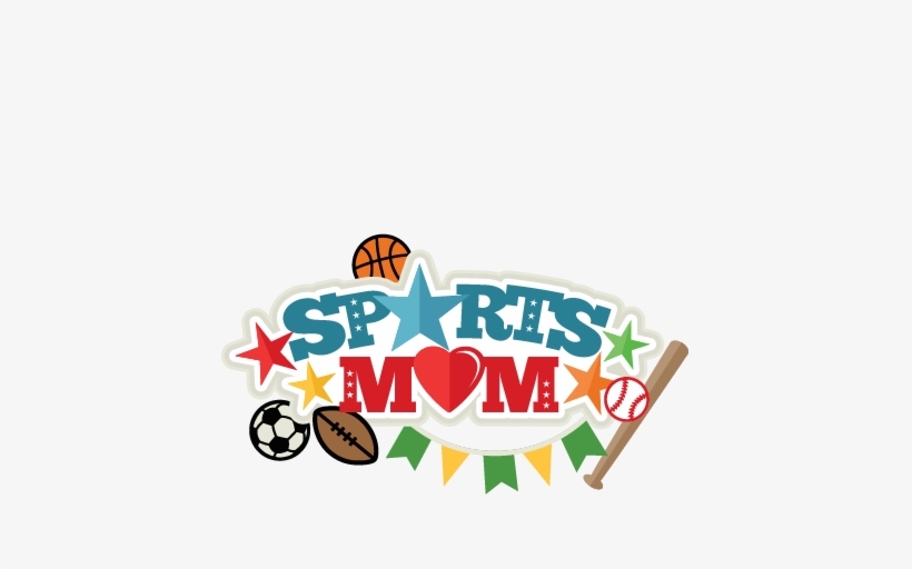 Sports Mom Title Svg Scrapbook Cut File Cute Clipart - Scalable Vector Graphics, transparent png #4274514