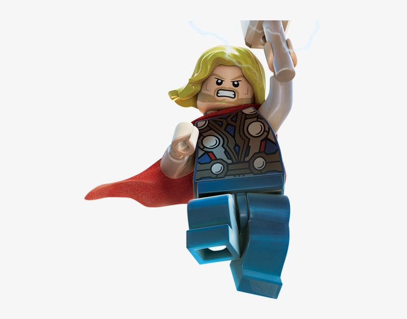 Lego Marvel Super Heroes Lego Marvel Super Heroes Thor - Lego Marvel Super Heroes Thor, transparent png #4274537