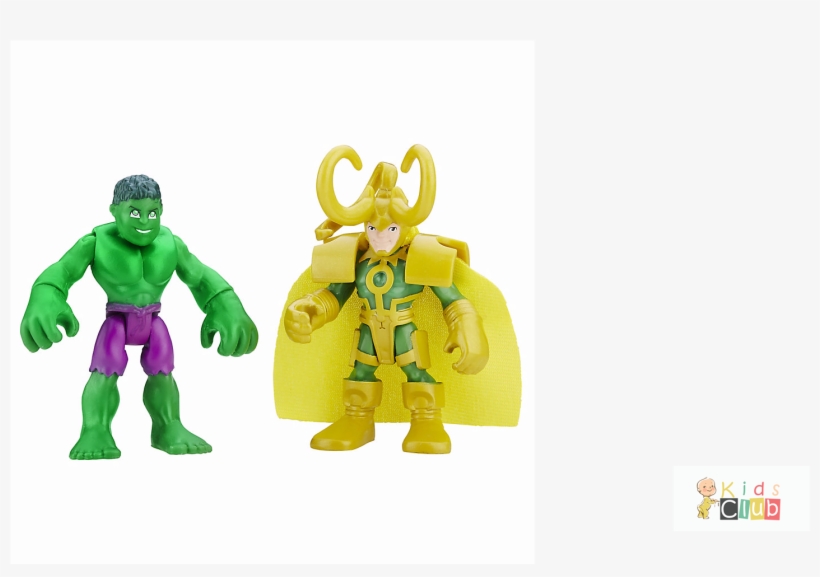 Playskool Heroes Marvel Super Hero Adventures Loki, transparent png #4274707