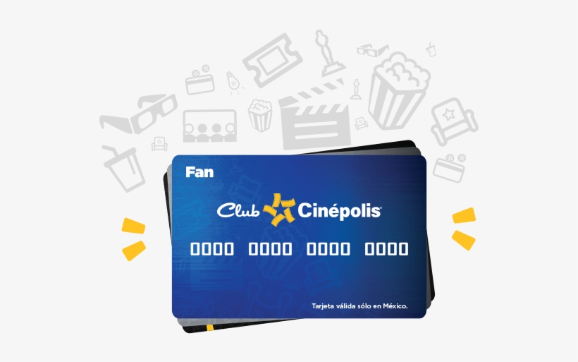 Tarjeta Fanático Club Cinépolis - Cinépolis, transparent png #4274749