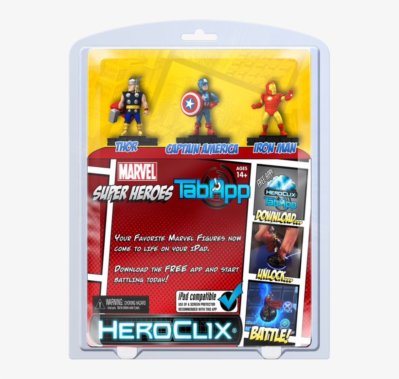 Marvel Super Heroes Tabapp - Marvel Heroclix: Marvel Super Heroes Heroclix Tabapp, transparent png #4274750