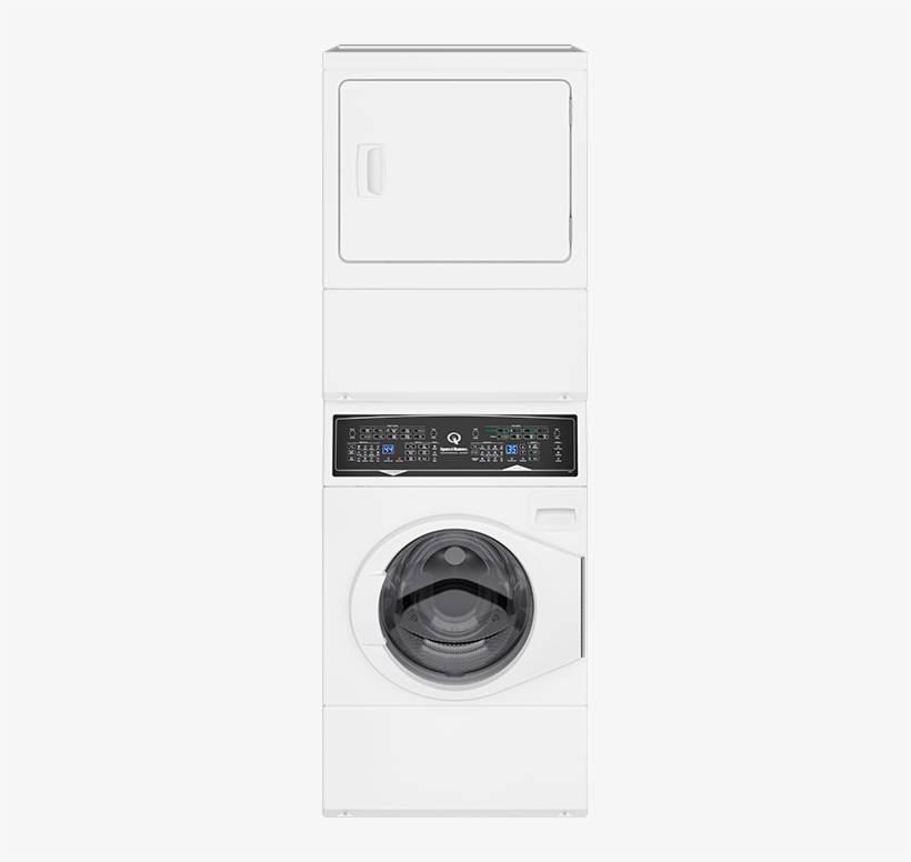 Speed Queen® Sf7000wg Stack Laundry White Atge9asp115tw01 Washing