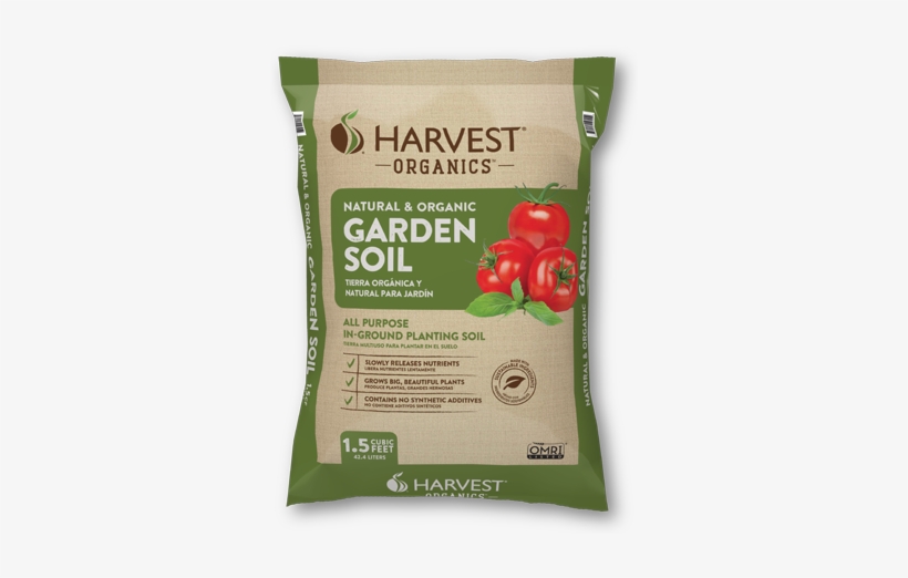 Harvest Organics Garden Soil, transparent png #4274875