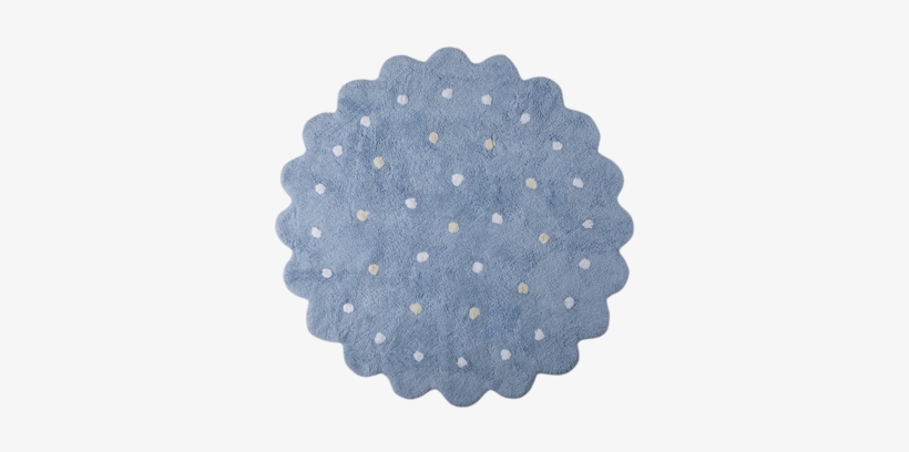 Lorena Canals Galletita Blanco Blue Washable Rug - Alfombra Lavable Galletita Blue De Lorena Canals, transparent png #4275122