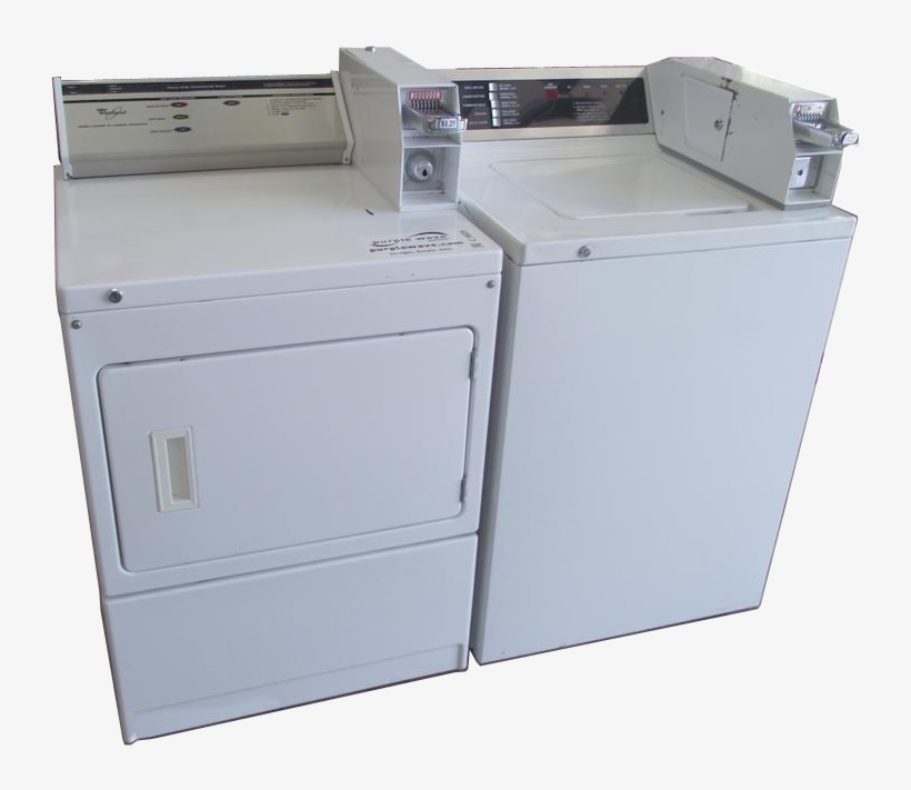 For Location Coin-operated Clothes Washer And Dryers - Coin Operated Washer And Dryer, transparent png #4275142