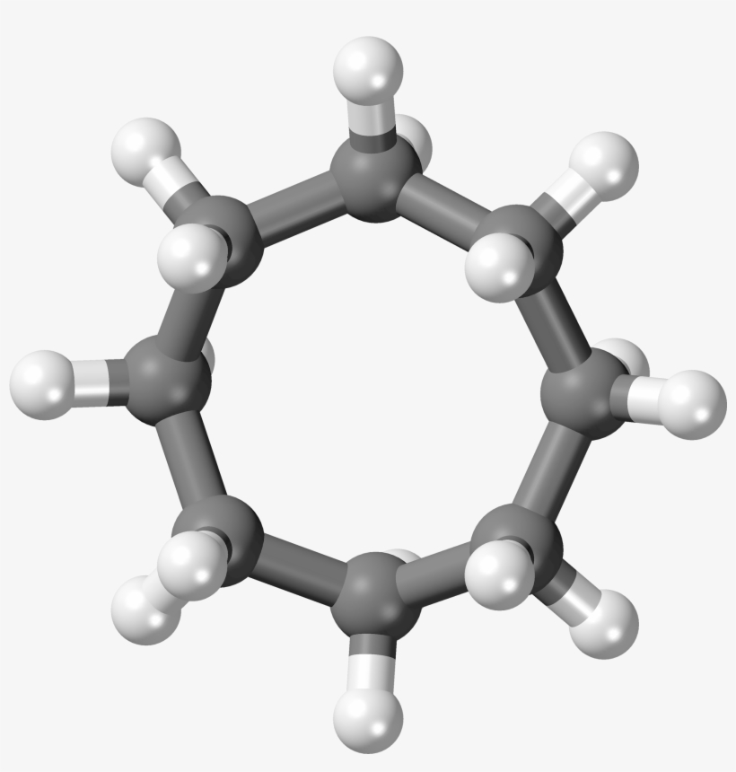 Cyclooctane Crown 3d Balls - Amine Compounds (chemical Compounds), transparent png #4275486