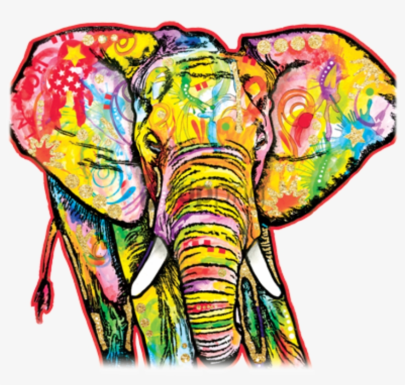 Elephant - Dean Russo Elephant Poster Poster Print,, transparent png #4275514
