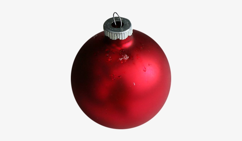 Red Christmas Ornament Png, transparent png #4275591