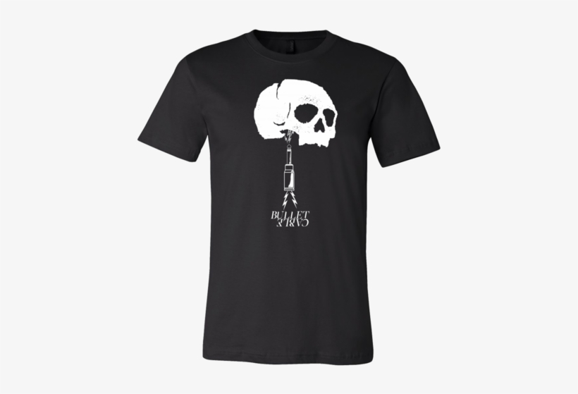 Electric Skull D T Shirt Bullet Cable - Town Golden State Warriors Shirt, transparent png #4275699