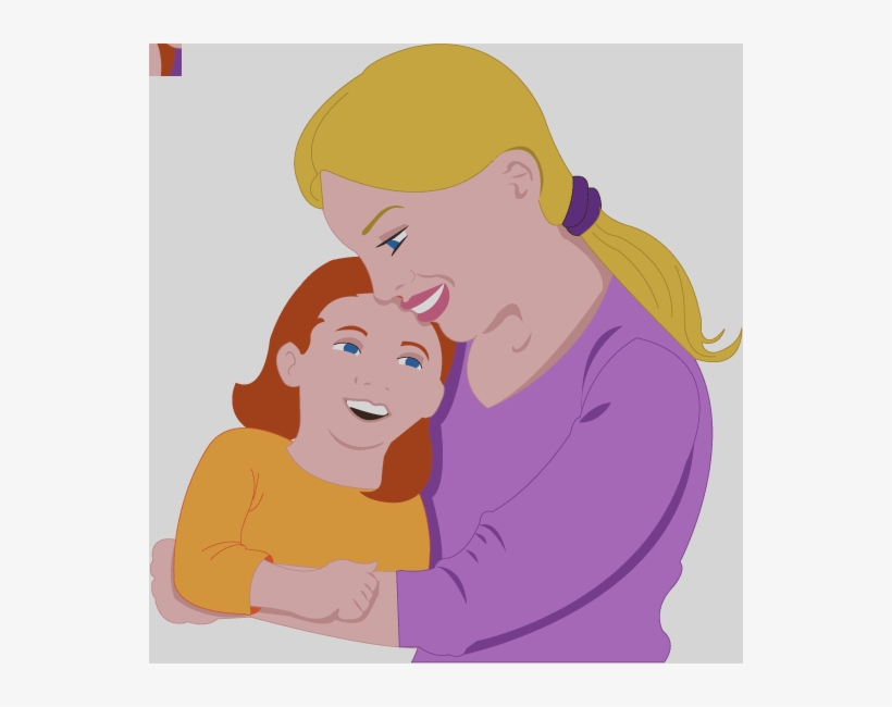 Mother & Daughter Clipart, transparent png #4275982