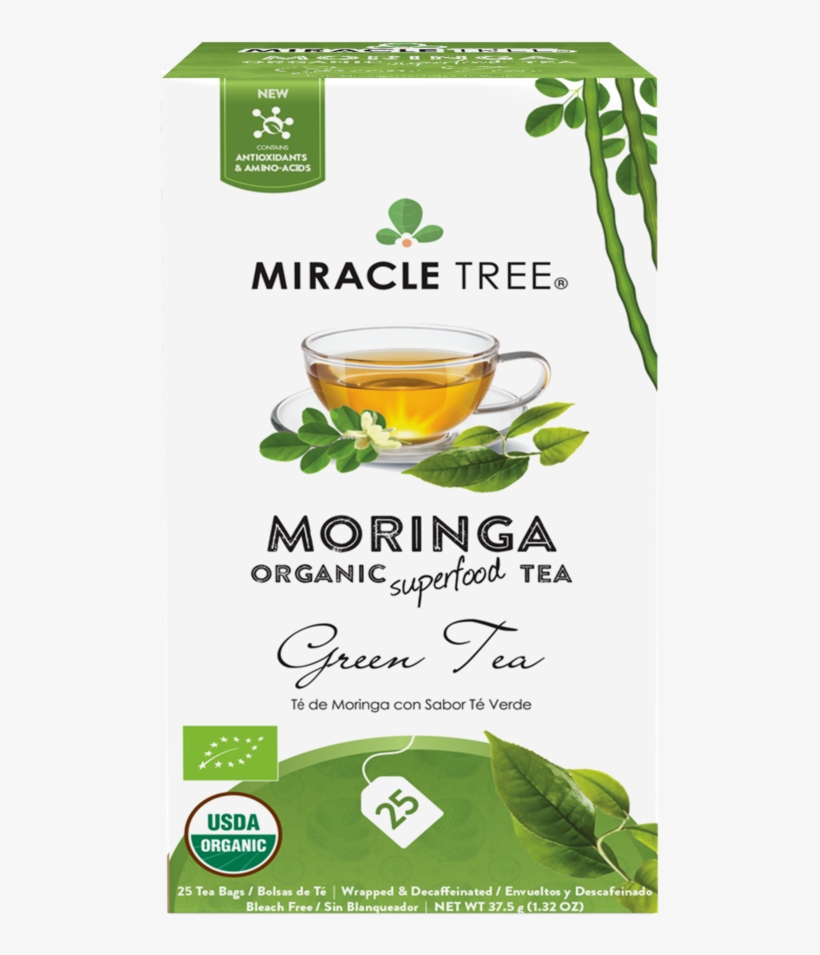 Miracle Tree - Miracle Tree - 6 Count Of Organic Moringa Superfood, transparent png #4276724