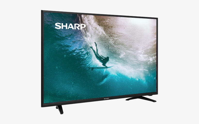 40q3000 Left Angle - Sharp Lc 40lb480u - 40" Led Tv - 1080p, transparent png #4276948