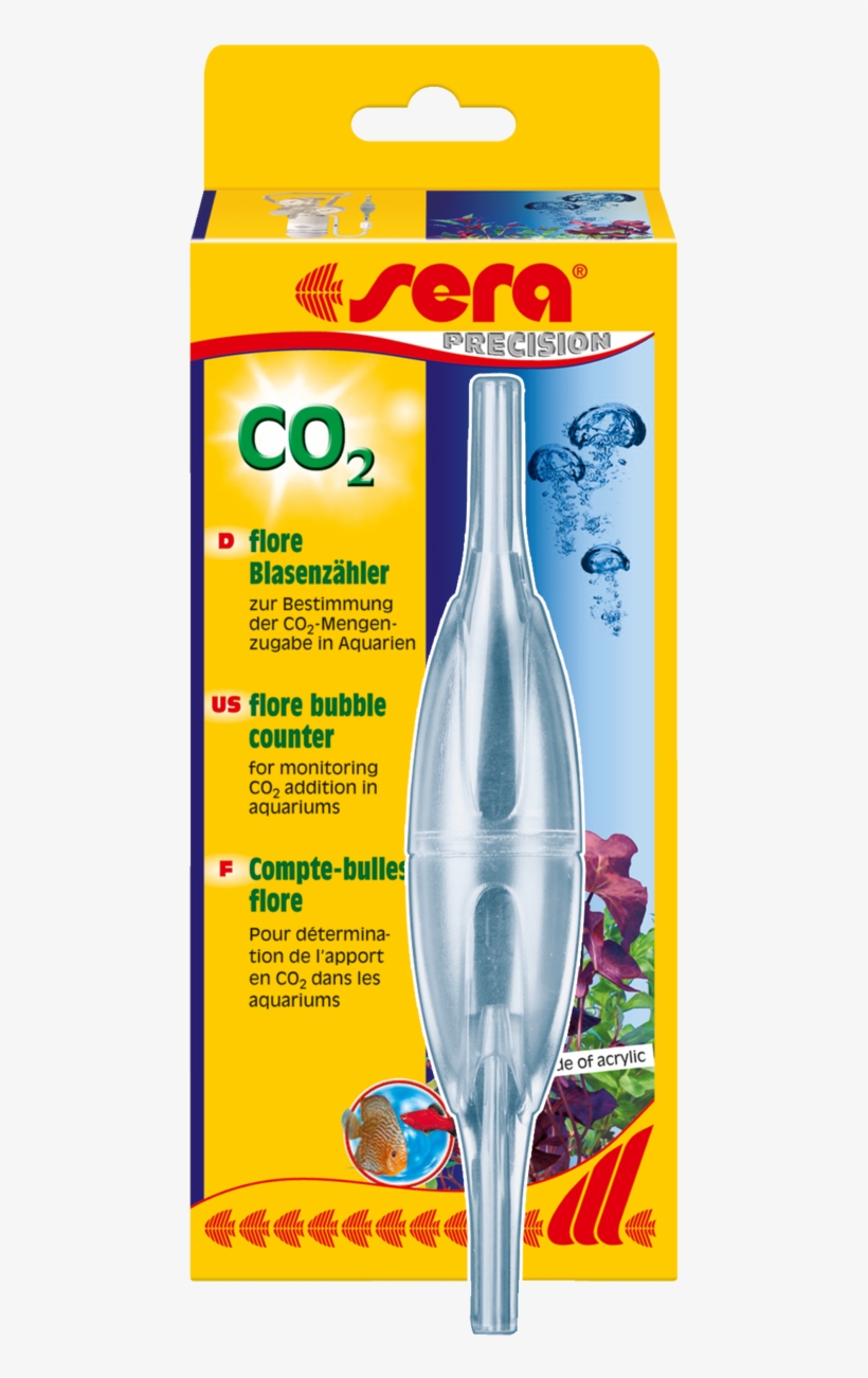 Imágenes - Co2 Technology Sera Flore Co2 Bubble Counter, transparent png #4278262