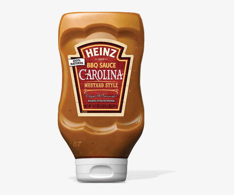 Carolina Mustard Style - Heinz Bbq Sauce Carolina Mustard Style, transparent png #4278948