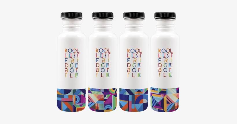 Tribal Fridge Stainless Steel Water Bottles, 750 Ml, - Steel Water Bottle For Fridge, transparent png #4279289