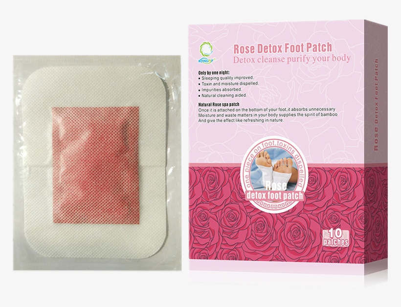 Rose Essential Detox Foot Patch - Rose Detox Foot Patch, transparent png #4279291