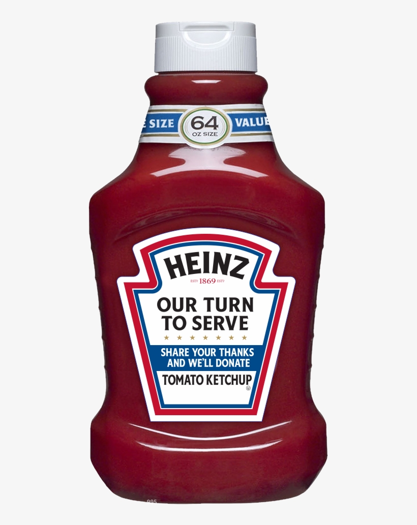 Download Blippar And Scan The Label Above To View The - Heinz Ketchup Usa, transparent png #4279317