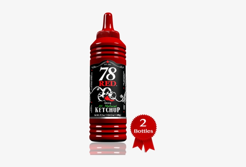 Ketchup Bottle Png 78 Red Ketchup - 78 Red Spicy Ketchup, transparent png #4279499